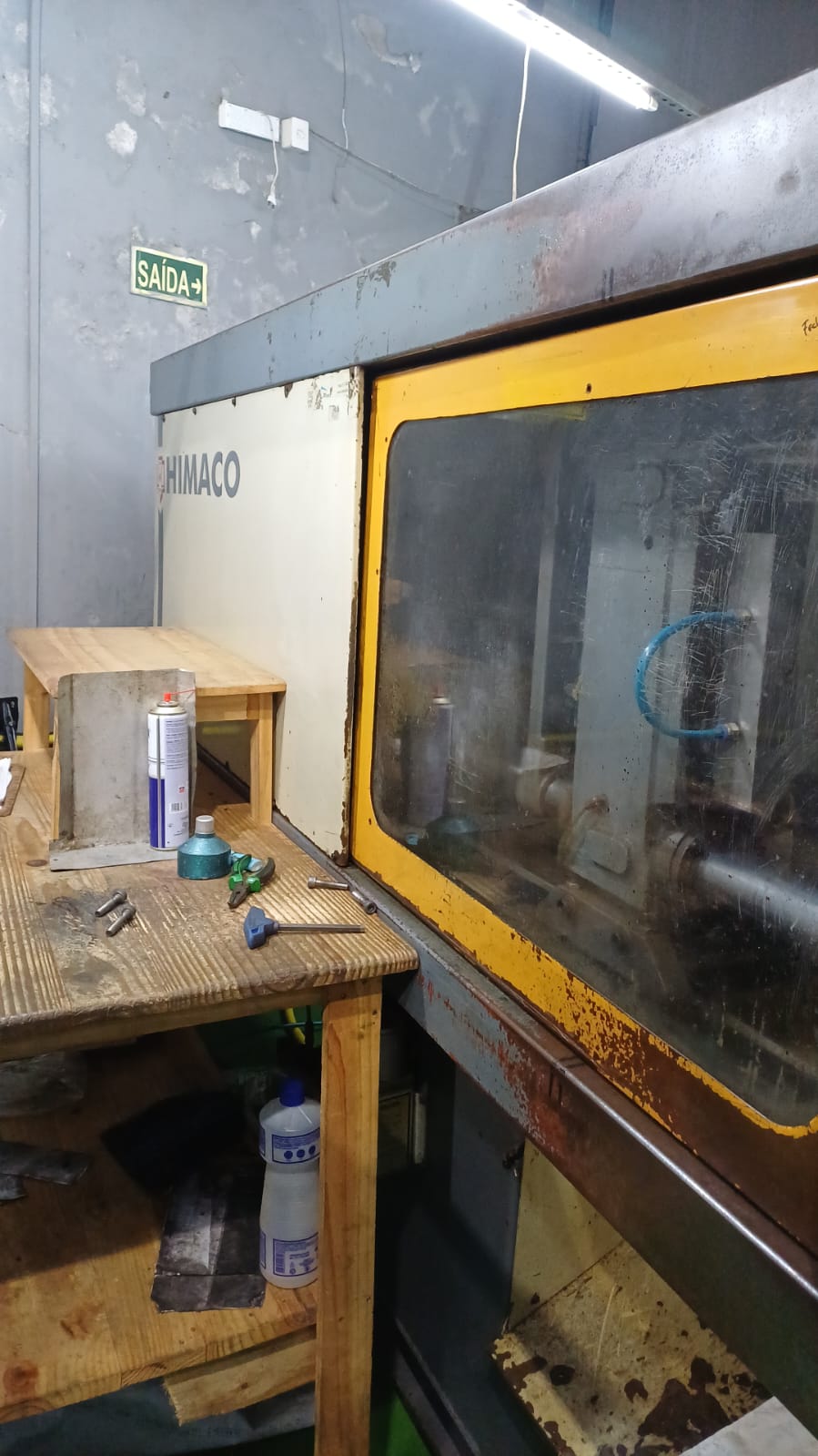 Injetora Himaco Rapid 120 ton